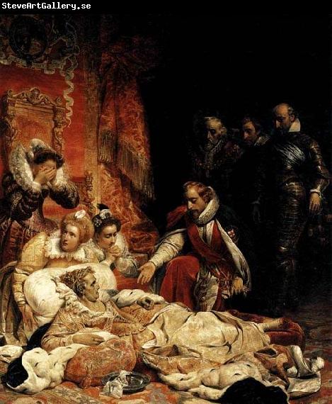 Paul Delaroche The Death of Elizabeth I, Queen of England